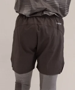Alternative view of FF FW25 REPLICA SHORTS - GREY