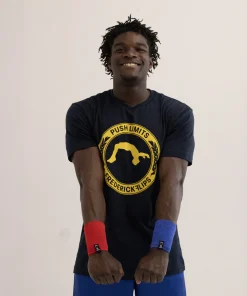 Alternative view of TURN X FF WRISTBANDS - RED/BLUE