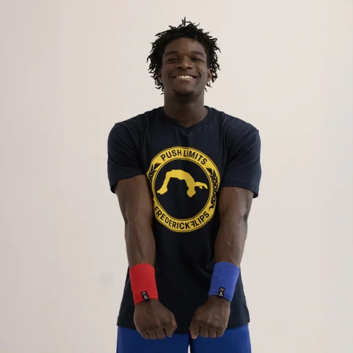TURN X FF WRISTBANDS - RED/BLUE - Image 2